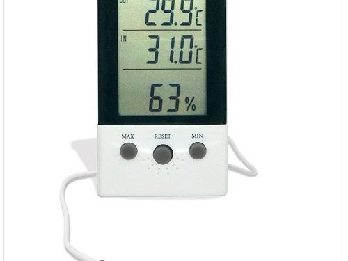 Termómetro Digital c/ Higrómetro y con Sonda DT-3
